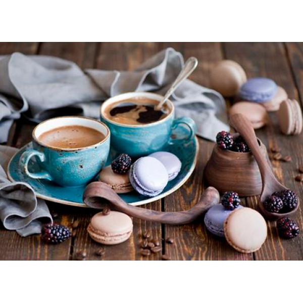 Картина за номерами "Кава на двох" LC50008