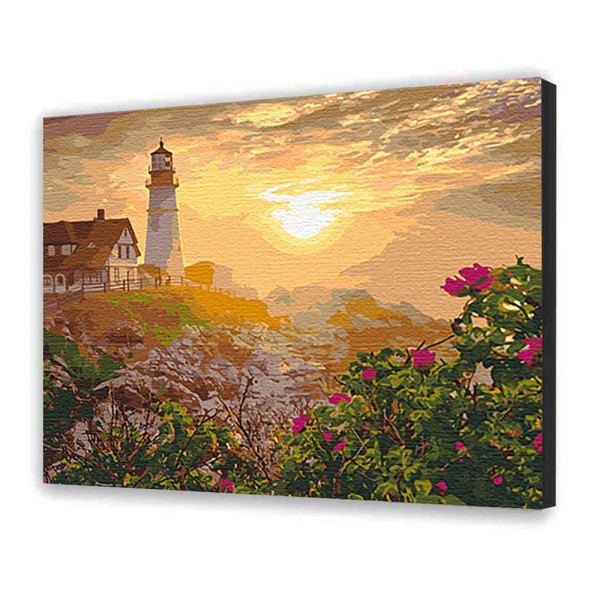 Картина за номерами "Маяк у Портленді. США" 40х50 см 10549-AC