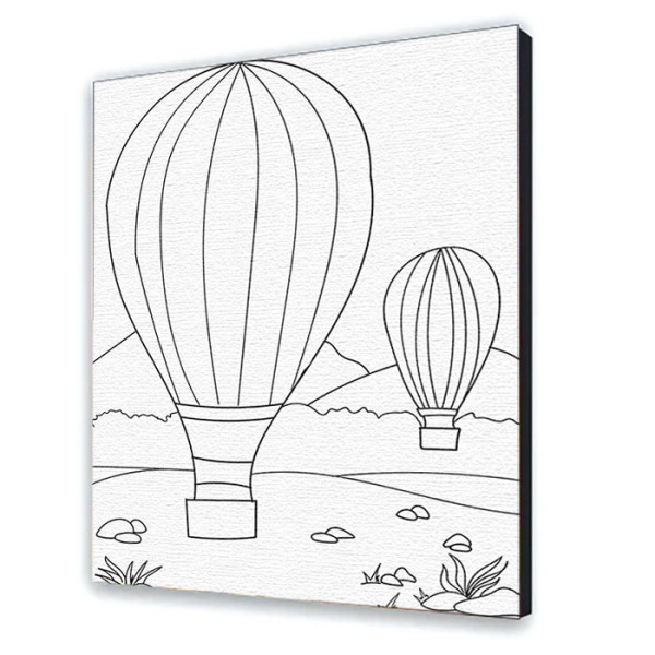 Картина за номерами "Повітряні кулі" 25х30 см 15512-AC