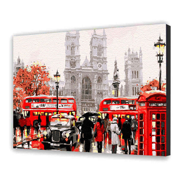 Картина за номерами "Осінній Лондон" 40*50 см 11679-AC