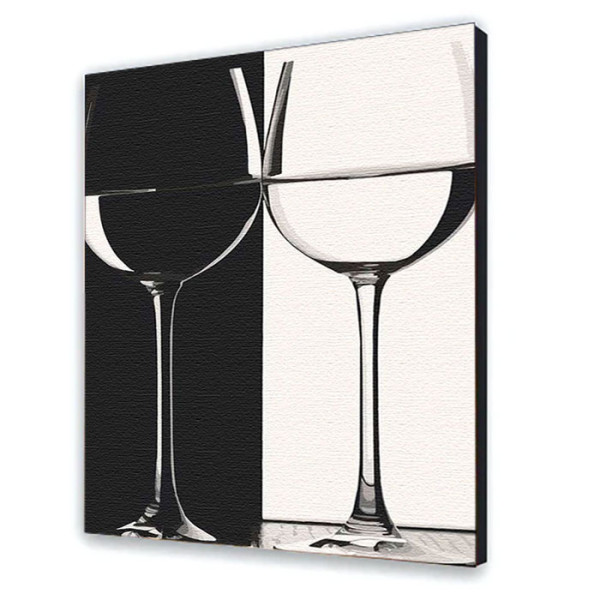 Картина за номерами ArtCraft "Чорне і біле" 40*50 см 12144-AC