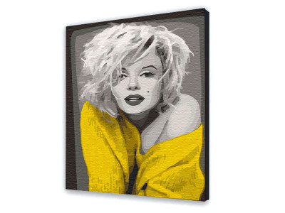 Картина за номерами з лаком ArtCraft ArtCraft "Мерілін Монро" 40*50 см 10290-AC