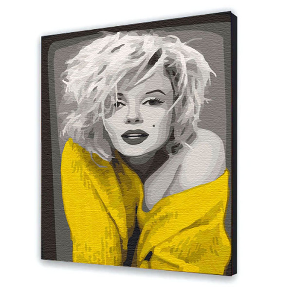 Картина за номерами з лаком ArtCraft ArtCraft "Мерілін Монро" 40*50 см 10290-AC