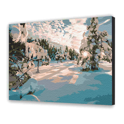 Картина за номерами ArtCraft "Зимовий ранок" 40*50 см 10586-AC