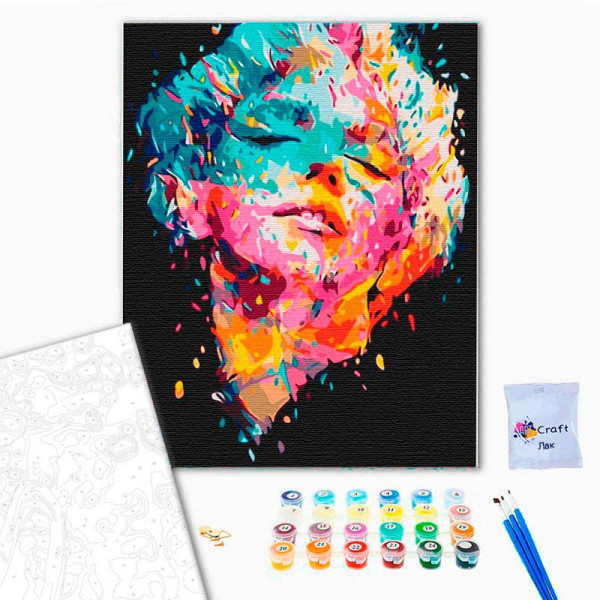 Картина за номерами "Мерілін Монро арт" 40*50 см 10015-AC