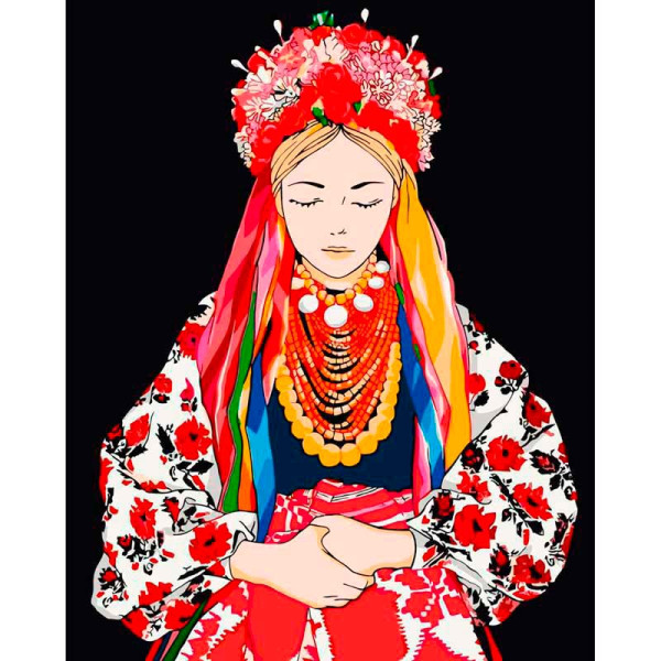 Набір для розпису "На виданні" 40*50 см 10053-AC