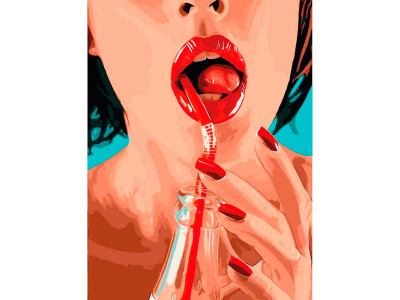 Авторська картина за номерами "Спрага" 40*50 см 10110-AC