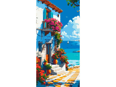 Картина за номерами "Шлях до моря" ArtCraft 40*80 см 11042-AC