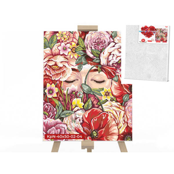 Картина за номерами Аромат квітів 40x50 см KpNe-40х50-02-04