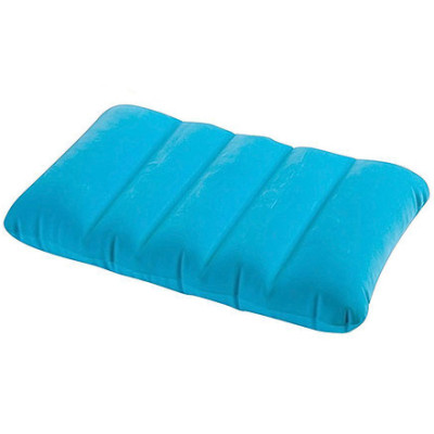 Подушка надувная голубая 43x28x9 см 68676(Blue)