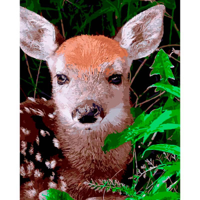 Картина за номерами Малюнок оленя Strateg 40х50 см GS188 Картина за номерами Малюнок оленя Strateg 40х50 см GS188