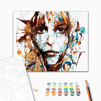 Картина за номерами Чайний портер Strateg 40х50 см DY148 Картина за номерами Чайний портер Strateg 40х50 см DY148