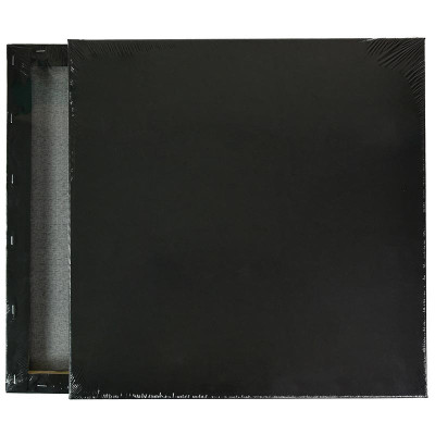 Полотно Strateg на чорному фоні 40х40 см AV4040