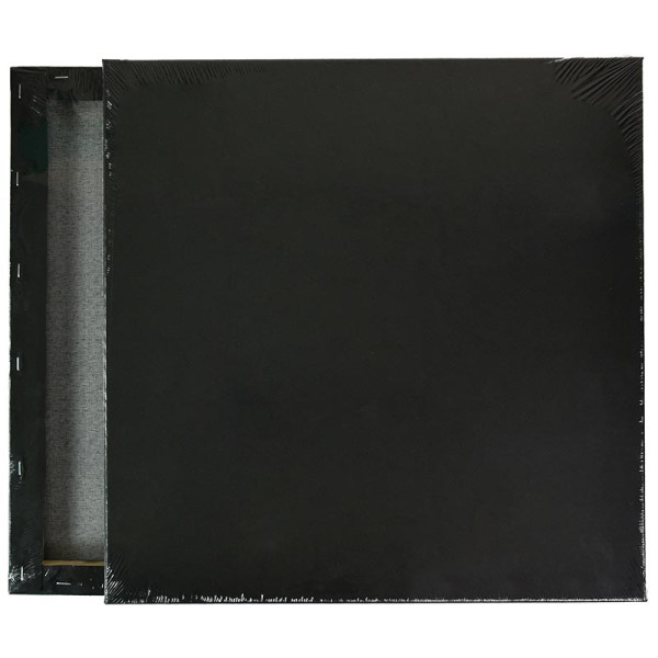 Полотно Strateg на чорному фоні 40х40 см AV4040