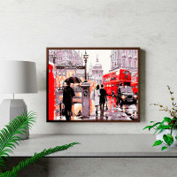 Картина за номерами "Лондон після дощу" ТМ Лавка Чудес 40 x 50 см LC10107