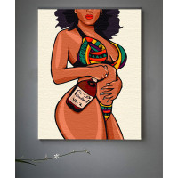 Картина за номерами з лаком ArtCraft "Розмова тіла" 40*50 см 10320-AC Картина за номерами з лаком ArtCraft "Розмова тіла" 40*50 см 10320-AC