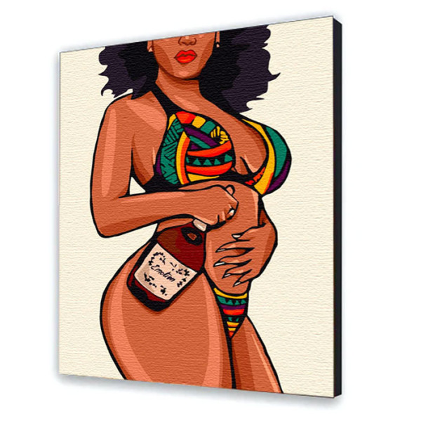 Картина за номерами з лаком ArtCraft "Розмова тіла" 40*50 см 10320-AC Картина за номерами з лаком ArtCraft "Розмова тіла" 40*50 см 10320-AC