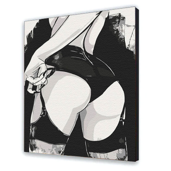 Картина за номерами з лаком ArtCraft "Зухвалий спокуса" 40*50 см 10034-AC