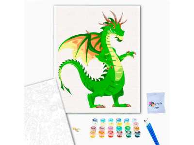Набір для розпису "Dragon" 30*40 см 16077-AC