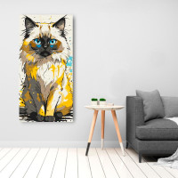 Картина за номерами "Гарний котик" ArtCraft 40*80 см 11560-AC