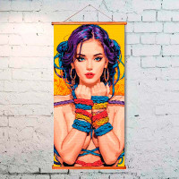 Картина за номерами "Шибарі" 40*80 см 10138-AC