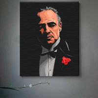 Картина за номерами "Віто Корлеоне" ArtCraft 40*50 см # 10141-AC