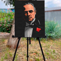 Картина за номерами "Віто Корлеоне" ArtCraft 40*50 см # 10141-AC