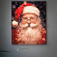 Картина за номерами "Чарівний Санта" 40*50 см 10150-AC Картина за номерами "Чарівний Санта" 40*50 см 10150-AC
