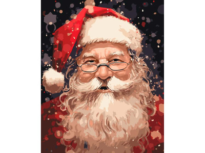 Картина за номерами "Чарівний Санта" 40*50 см 10150-AC Картина за номерами "Чарівний Санта" 40*50 см 10150-AC