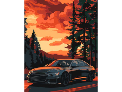 Картина за номерами Art Craft "Комфортна поїздка" 40*50 см 12513-AC