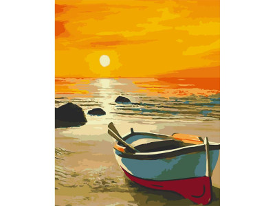Картина за номерами ArtCraft Захід сонця пейзаж 40*50 см 504023-NC