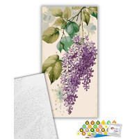 Картина за номерами ArtCraft "Бузковий шепіт" 40x80 см 13162-AC