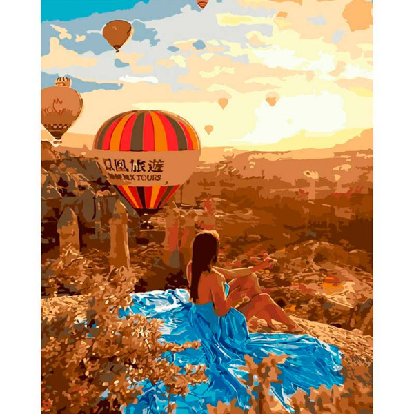 Картина за номерами Різновид на Кападакію Strateg 40х50 см GS416