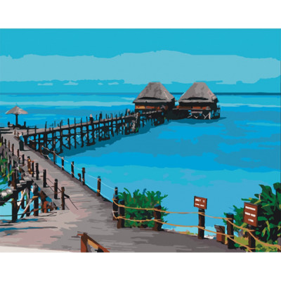 Картина за номерами Лагуна 40 * 50 КНО2228