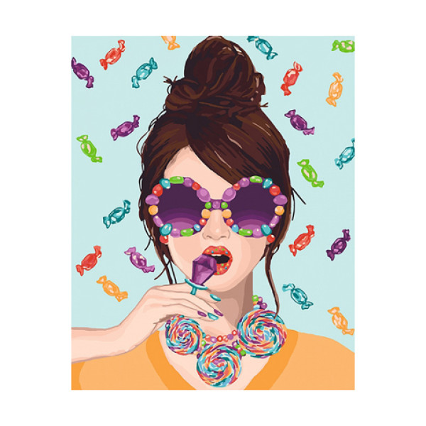 Картина за номерами "Карамельне літо" 40*50 см КНО4590