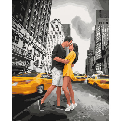 Картина за номерами "П'янкий поцілунок" 40x50 см КНО4664 Картина за номерами "П'янкий поцілунок" 40x50 см КНО4664