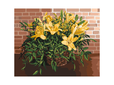 Картина за номерами "Вишукані лілії" 40x50 см КНО3067