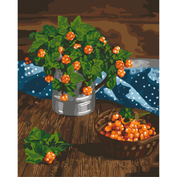 Картина за номерами "Царські ягоди" 40x50 см КНО5575