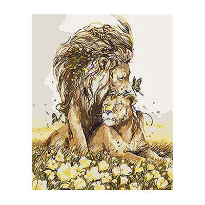 Картина за номерами "Романтичні почуття" 40х50 см. КНО4100