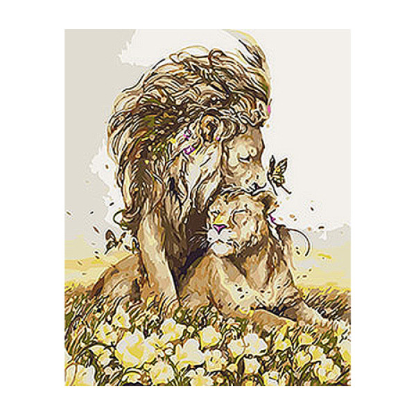 Картина за номерами "Романтичні почуття" 40х50 см. КНО4100