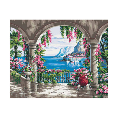 Картина за номерами Райське місце 40*50 КНО2235