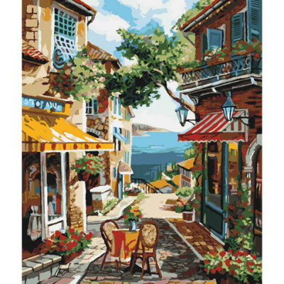 Картина за номерами Столик на двох 40*50 КНО2197