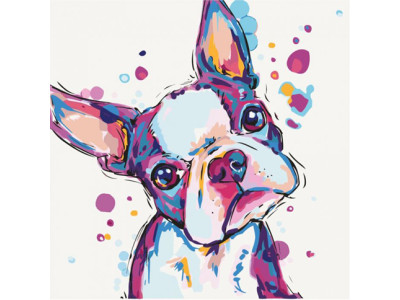 Картина за номерами Кумедний малюк 40*40 КНО4016