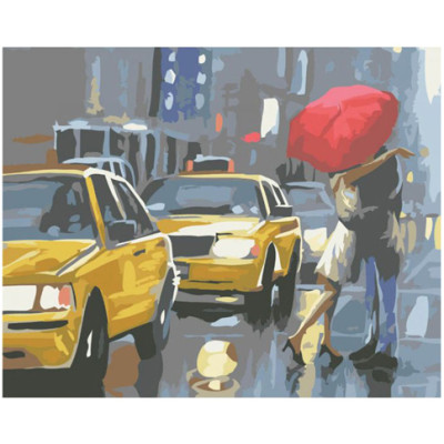 Картина за номерами У ритмі міста 40*50 КН2141