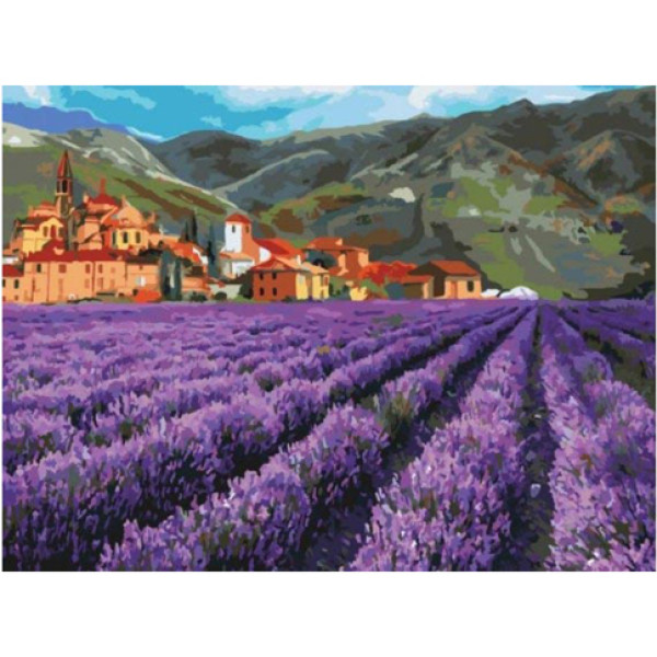 Картина за номерами Гірська лаванда 40*50 КН2216