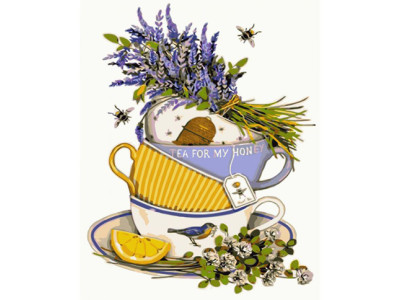 Картина за номерами Лимонний чай 40*50 КНО5502