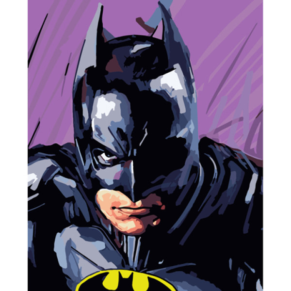 Картина за номерами "Бетмен" 40*50 см PGX8732