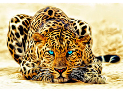 Картина за номерами "Хижак" тм Лавка Чудес 40 x 50 см у коробці LC20034