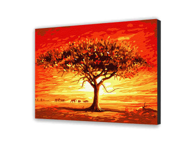 Картина "Золоте сонце Африки" 40х50 см 10507-AC