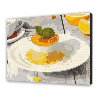 Картина за номерами "Апельсиновий десерт" 40х50 см 12007-AC